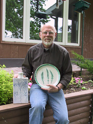 Jack Dunning Holding Plate